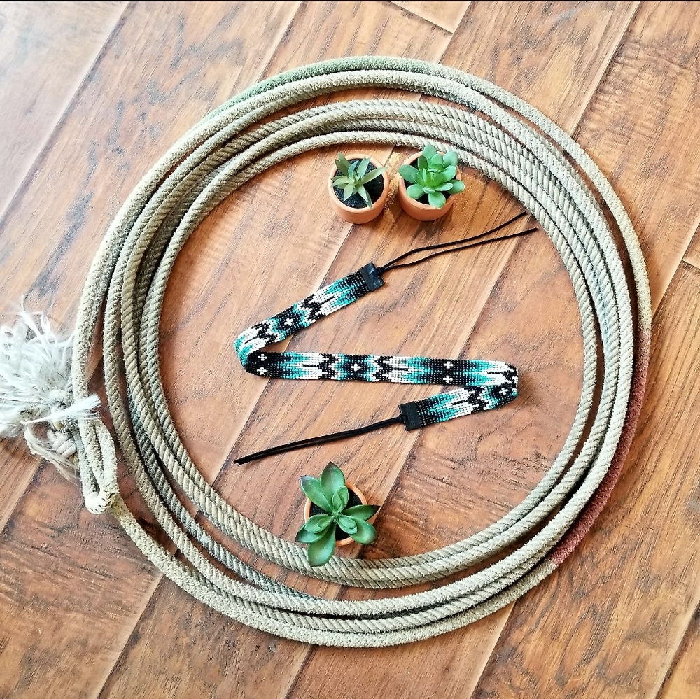 *SOLD* Handmade Beaded Hat Band